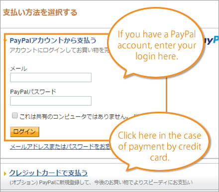 6. PayPal payment